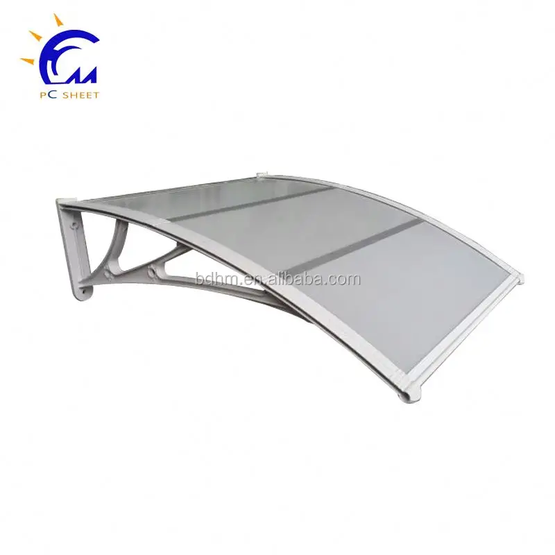 Hangmei 16mm Clear Sun Sheets Pc Embossed Sheets Polycarbonate Sheet Type Awning
