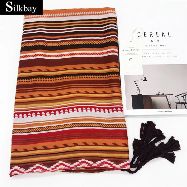 High quality pashmina lady spring scarf