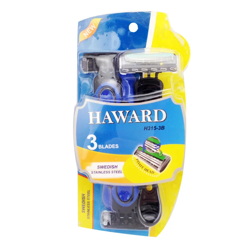 D515L hotel 5 blade disposable razor machines mens razor shaver