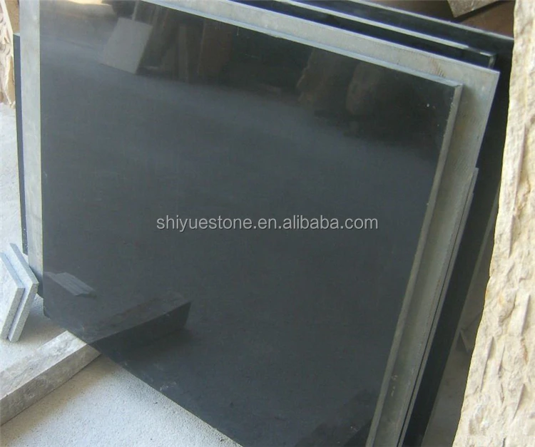 Cheapest Natural Stone China Shanxi Black Granite Floor Tiles