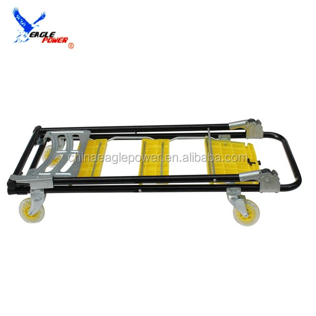 
4 in 1 multi-purpose steel folding trolley & magic step ladder 
