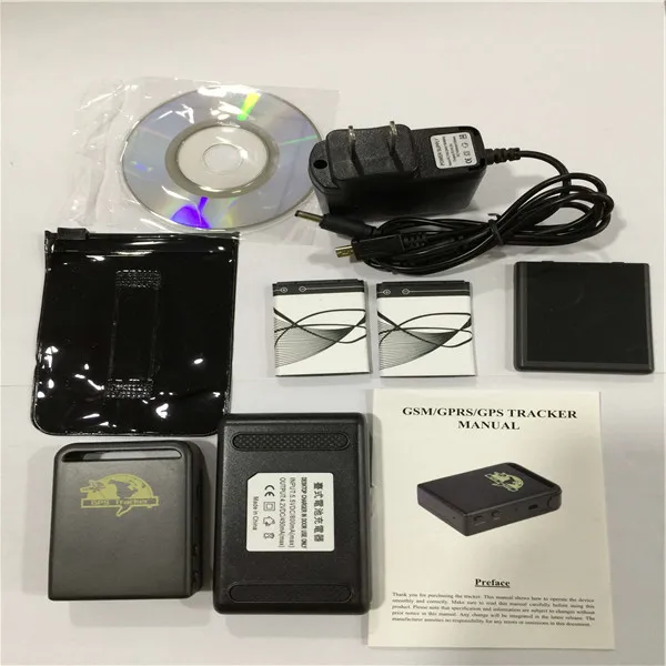 GPS tracking device tk02 tk102 smallest magnetic anti-lost geo fence alarm cheap mini gps tracker without sim card