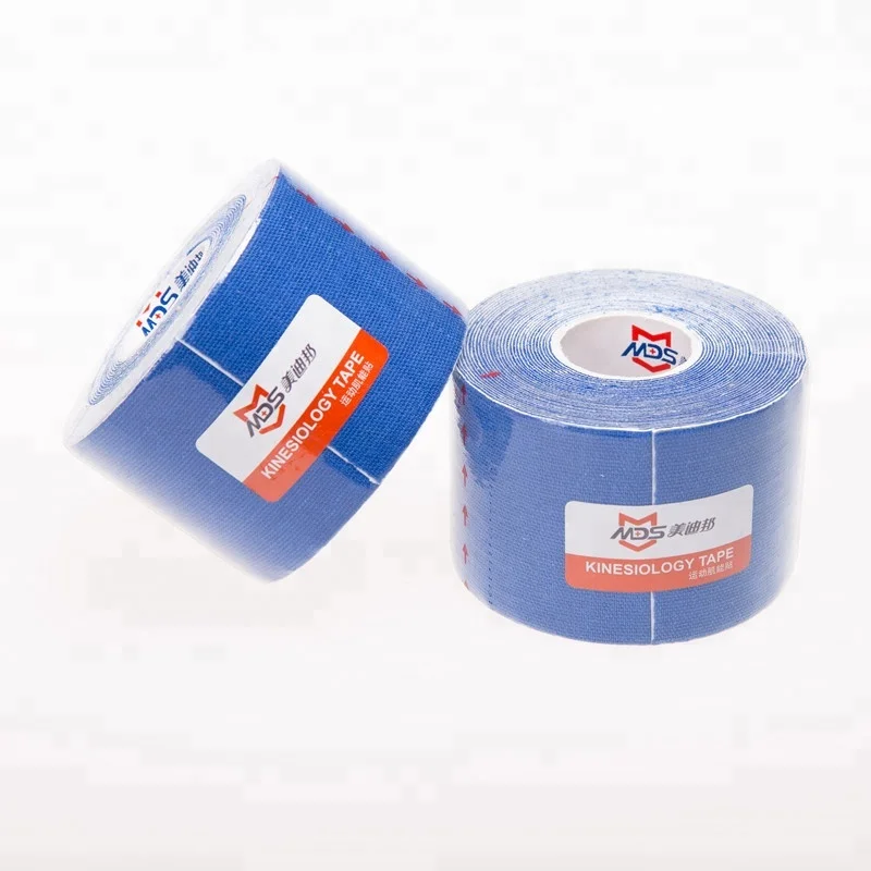 
Eco-Friendly Kinematics Tex Sport Printed Muscle Kinesiology Tape 