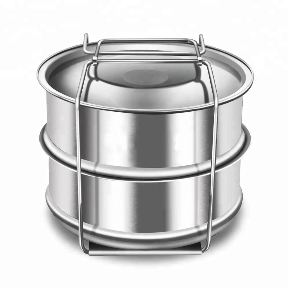 Kitchen Stackable stainless steel high pressure cooker insert pans