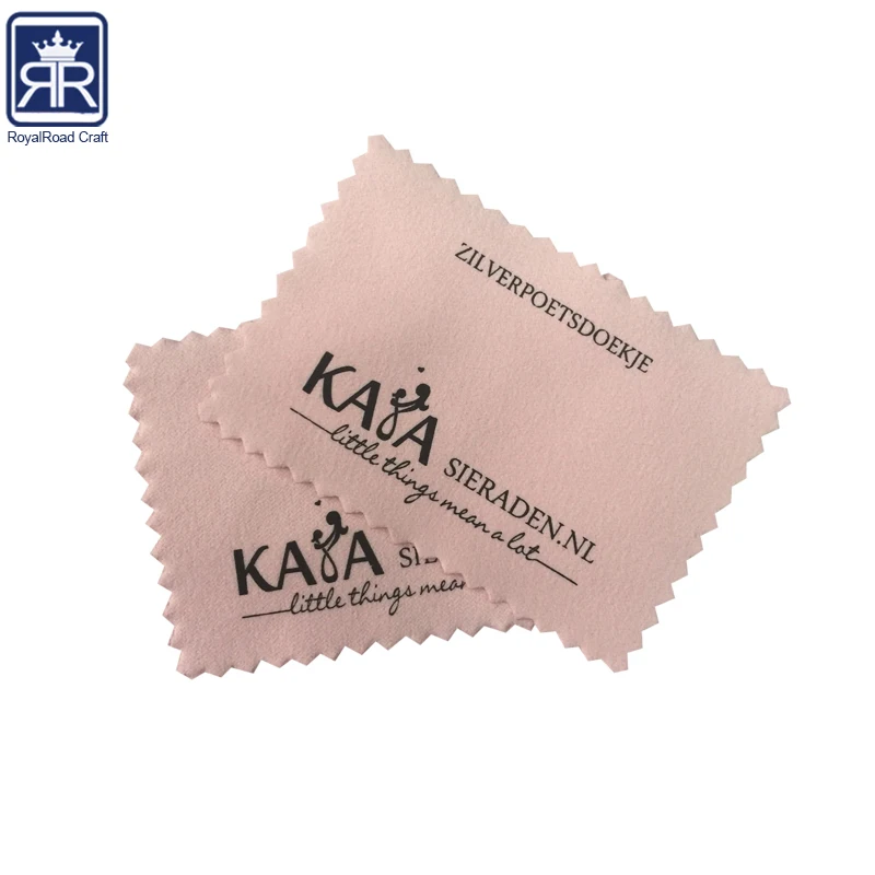 18053103 professional jewelry cleaning packing sets suede jewelry pouch cleaning cloth anti-tarnish for silver