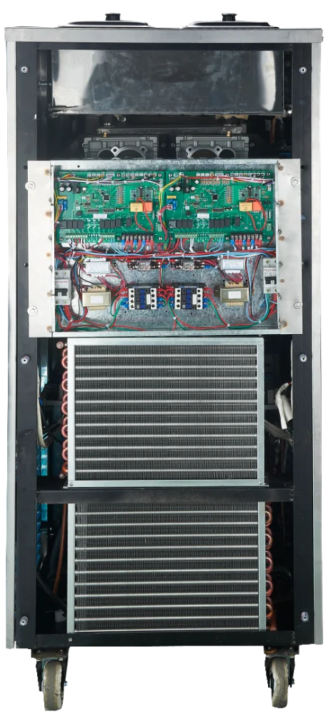 Pasmo S520F gear pump inverter system soft ice cream machine