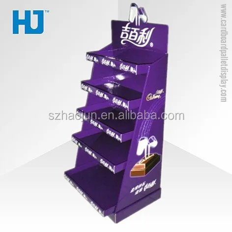 Картонный поддон для шоколада/конфет/пустыни бумажных подставок Cadbury Swiss ppes