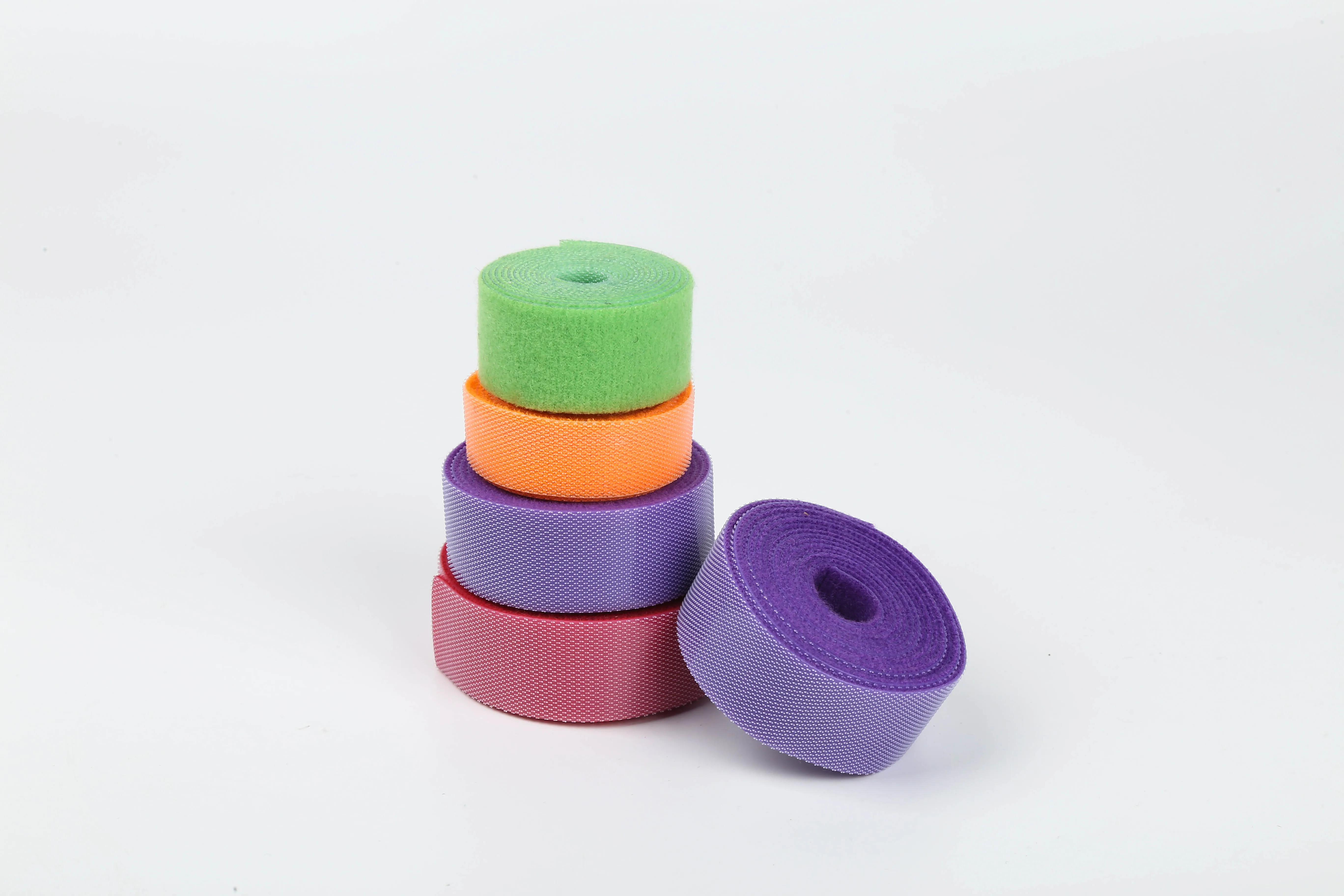 High quality OEM double sided hook and loop hoop loop