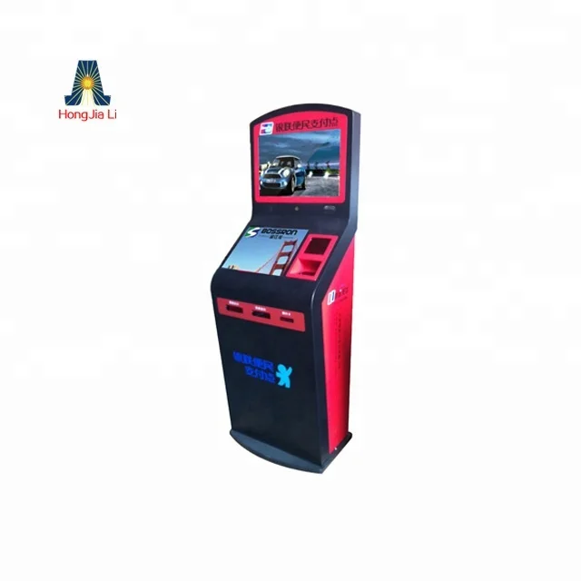 cash and coin accept betting terminal kiosk for gambling kiosk lottery terminal