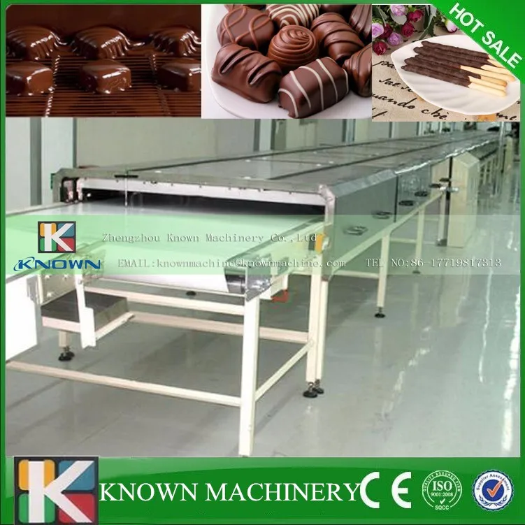 Commercial chocolate cooling tunnel machine price/candy cooling tunnel system