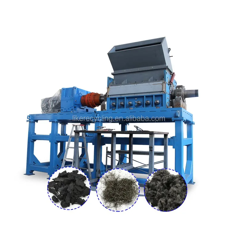 tire recycling equipment rubber recycling production line rasper machine for sale