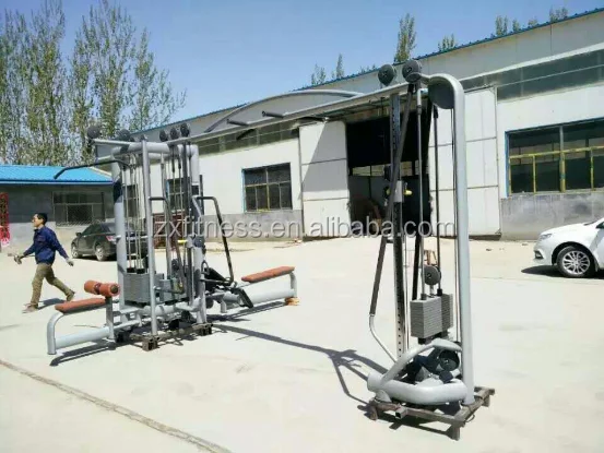 LZX-2042 Fitness equipment cable jungle & crossover /5 station