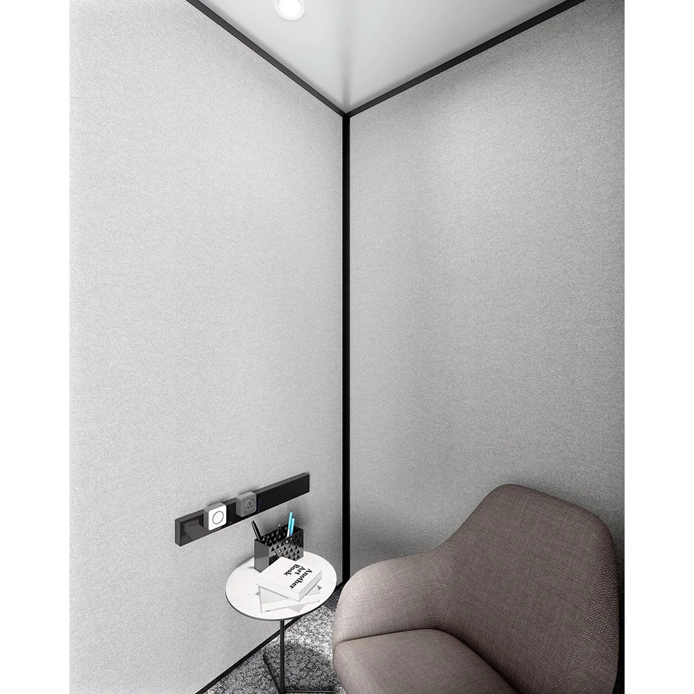 offical mobile modular portable prefab soundproof acoustic office meeting pod for garden outdoor