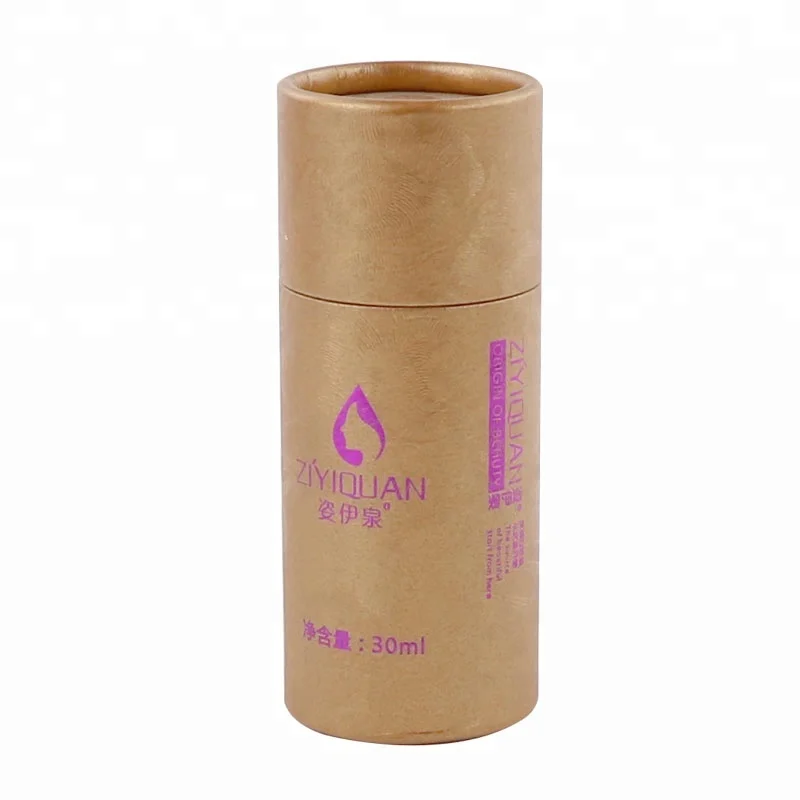 Оригинальная фабрика, золотой штамповочный бумажный картонный цилиндр, упаковочная коробка