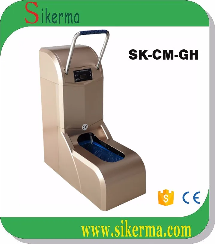SK-CM-GH cleaning type automatic shoe cover dispenser / shoe cover machine for sales