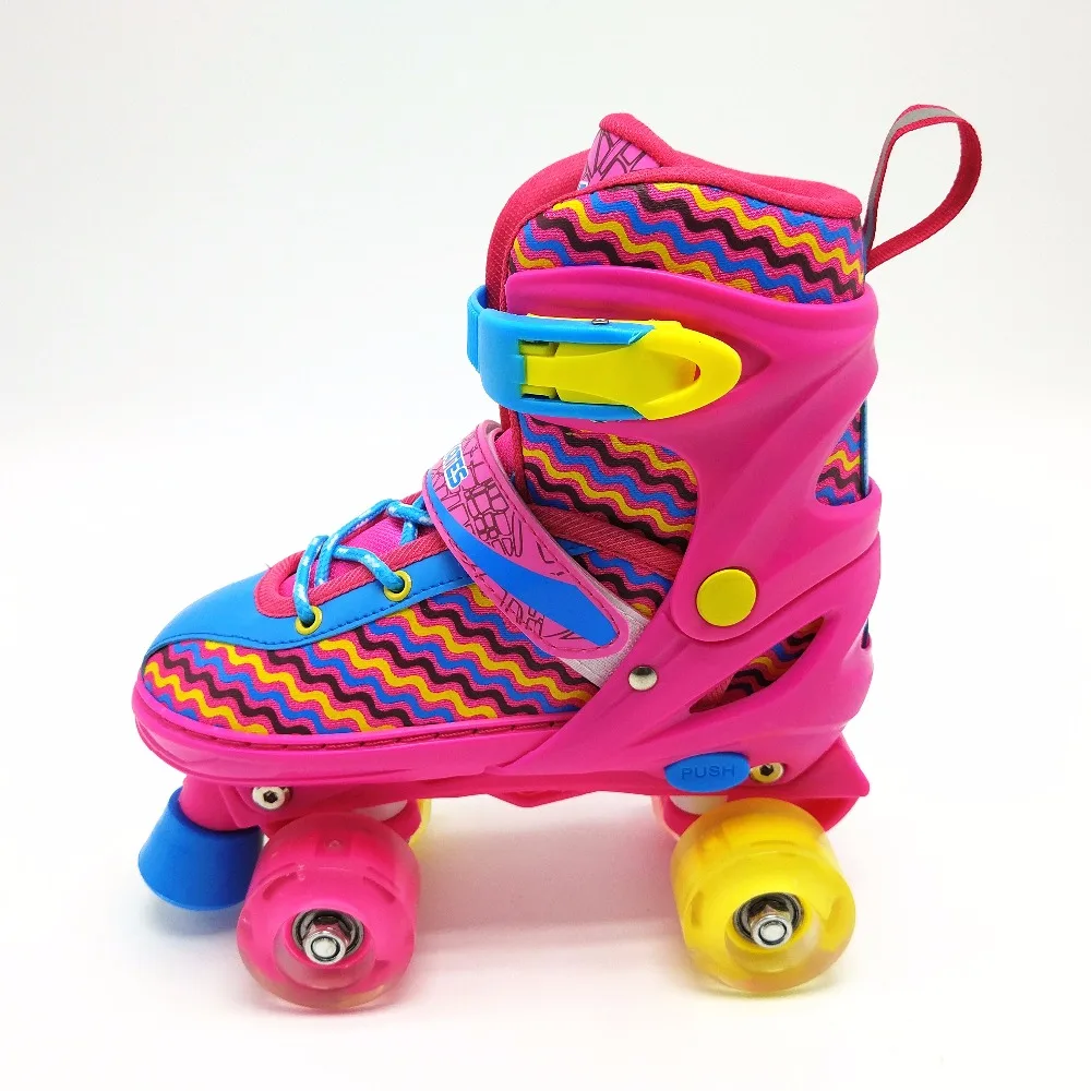roller skate shoes for kids with wheels 4 wheels factory price cheap skate roller shoes