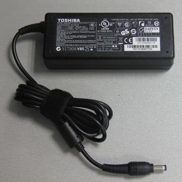 Высокое качество оригинала Ноутбук Toshiba Японии 75W адаптер питания 19V 3.95-4.7A