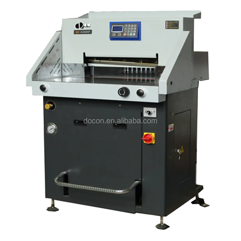 DC-8490HP hydraulic paper cutting machine