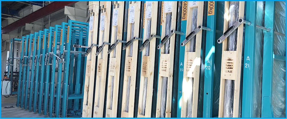 Storage glass rack warehouse glass rack