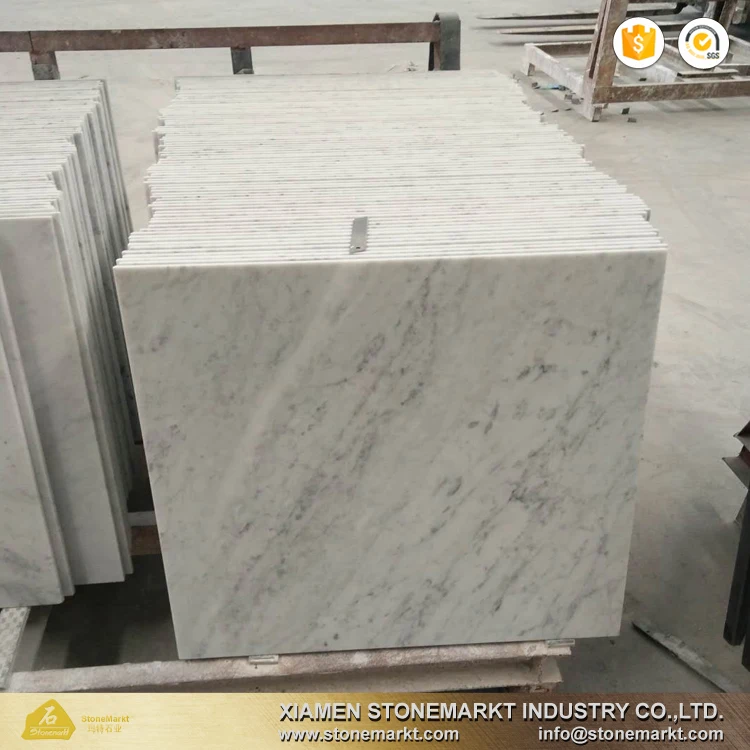 StoneMarkt polished Chinese marble tiles carrara white marble 60x60