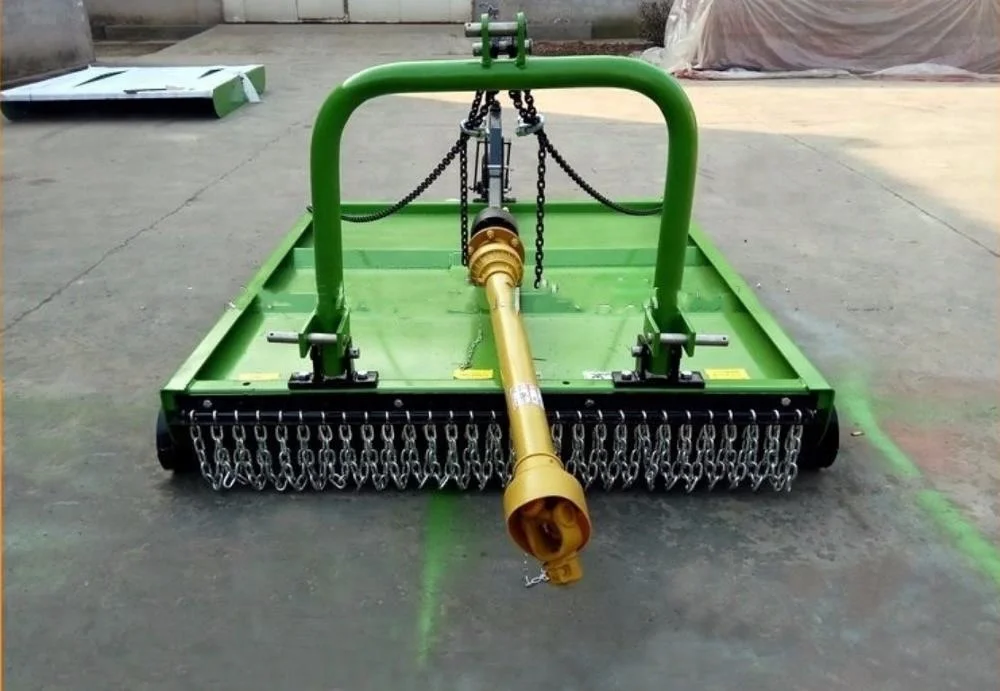 Cheap price Multi functional Tractor Rear mounted glass shrub land lawn garden chain mower from China Manufacturer