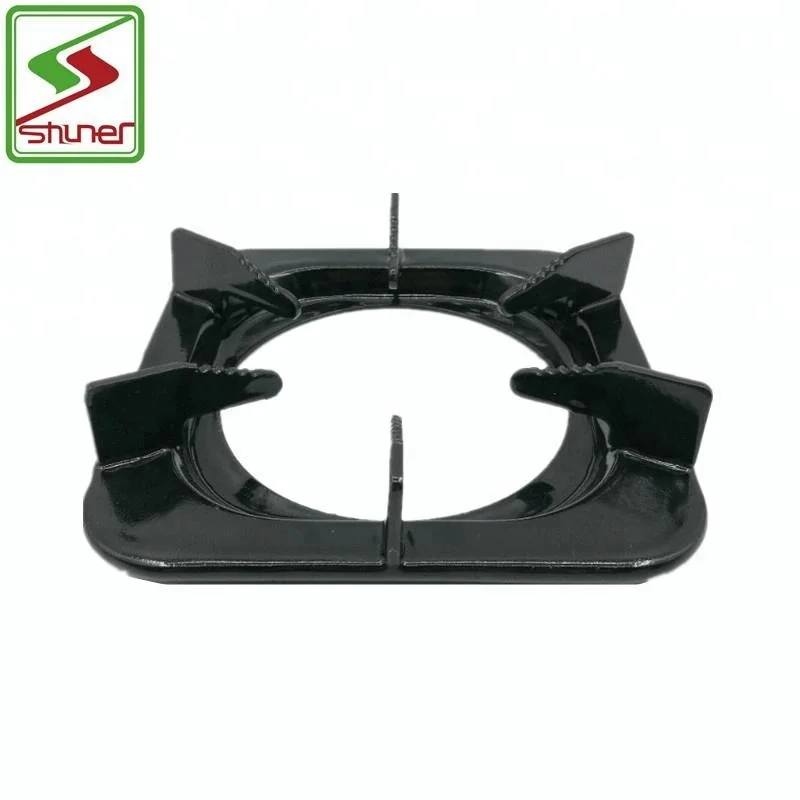 Gas Cooker Burner Parts Square Stove Parts Burner Pan Support