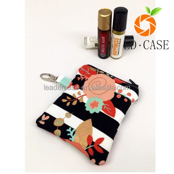 Мягкий мини футляр для эфирного масла, держатель для эфирного масла с брелоком