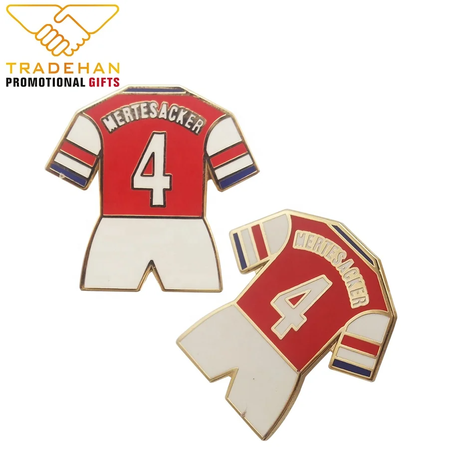 custom made hard enamel football club hooligan badge manufacturer
