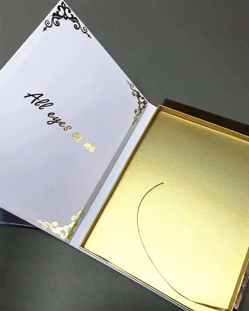 
Custom 16 Pairs Eyelash Book Packaging Private Label 3D Mink Lash Book 