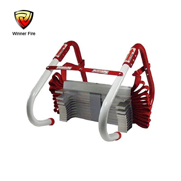 14 футов пожарной лестнице 2 история шаги аварийной цепи жизни сохранить безопасность