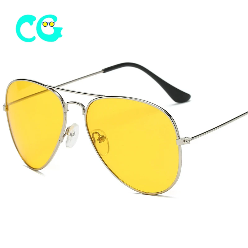 3026 Women Men Drivers Driving Sunglasses Anti-Glare Protect Eye Yellow Sun glasses UV400 Classic  Night Vision  Glasses