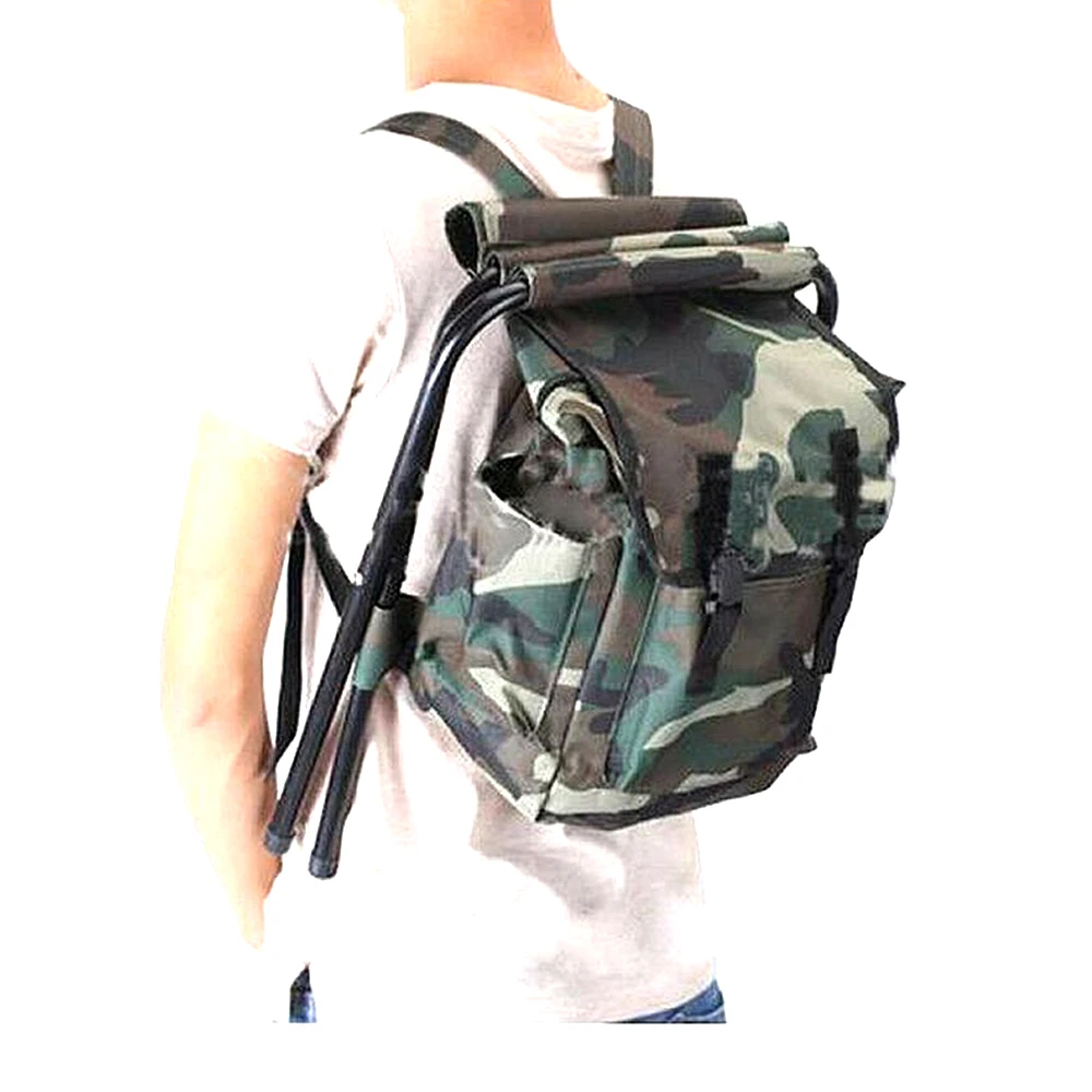 
Hot selling high quality picnic backpack with fishing stool and cooler bag 
