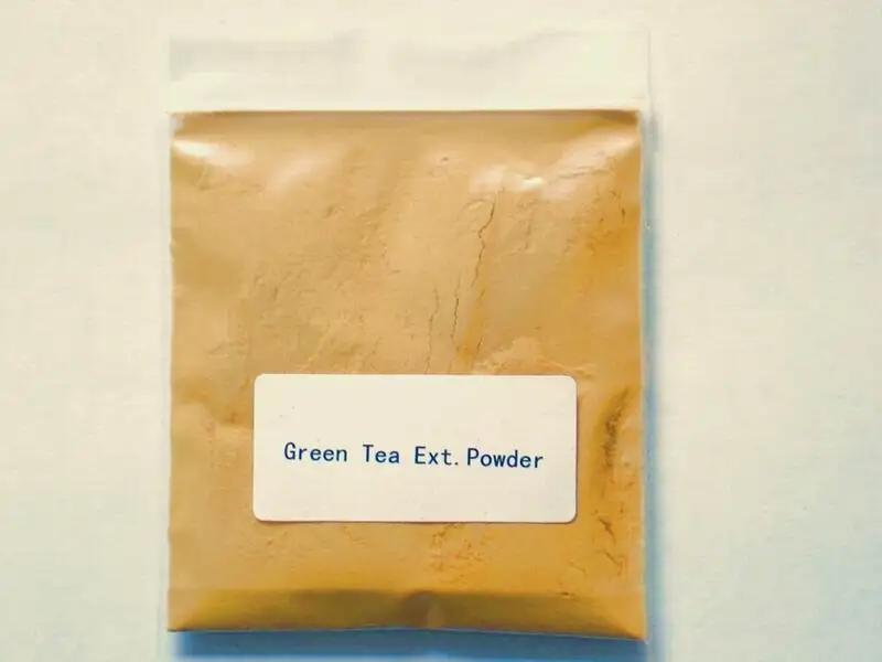 
Antioxidative Natural Caffeine 98% Green Tea Extract Powder 