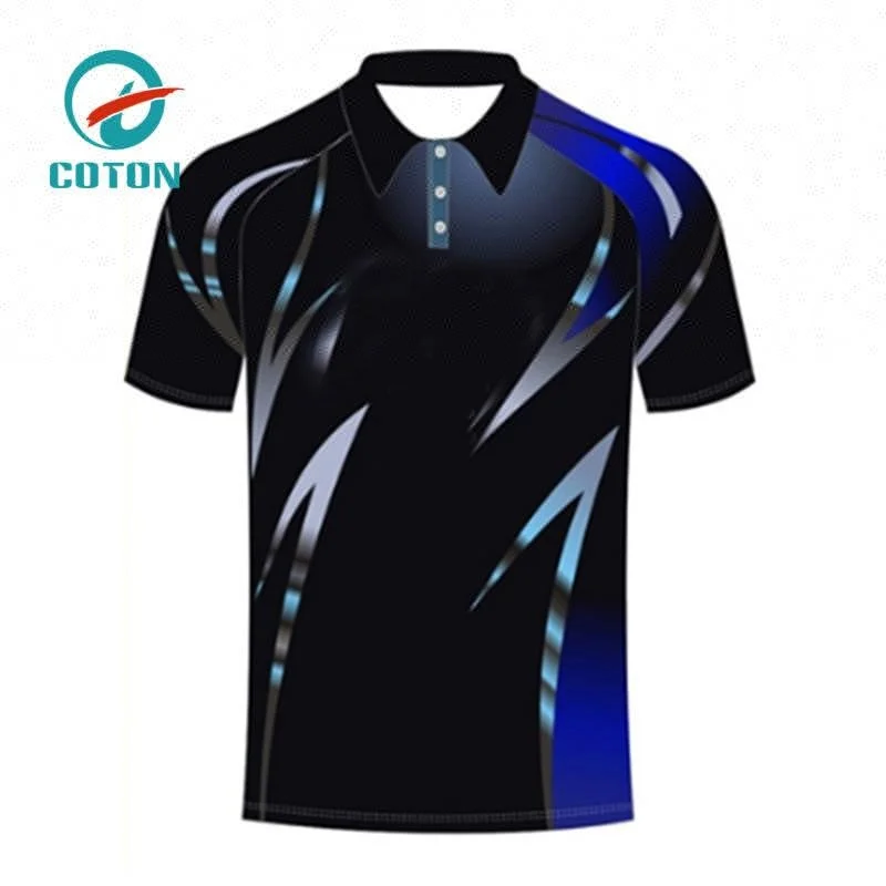 Top quality sublimation 100% polyester dart shirt