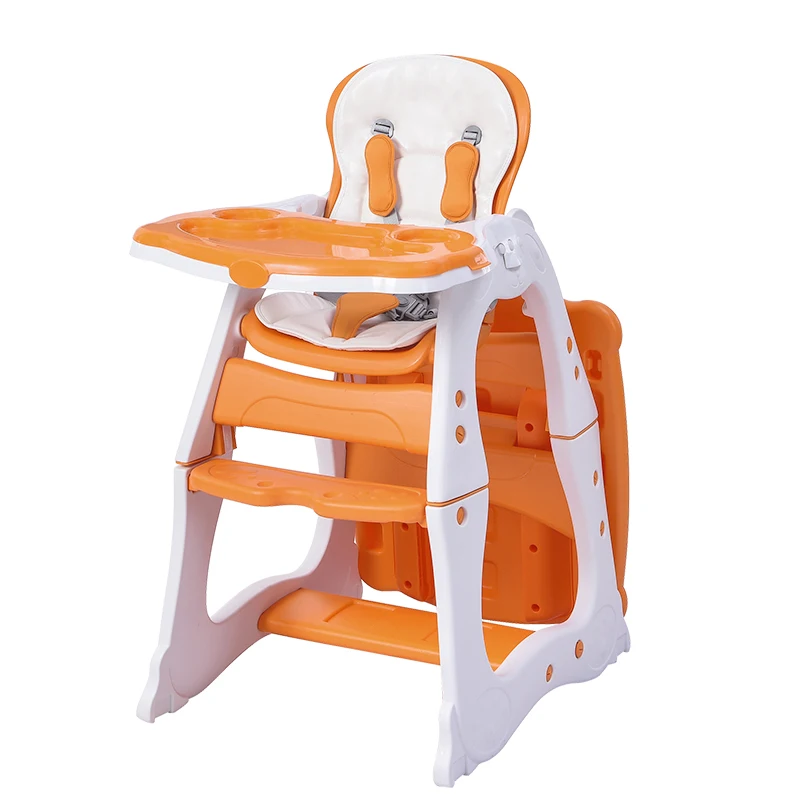 
2020 new design Baby feeding chair Plastic Baby Multi Function Table Chair 