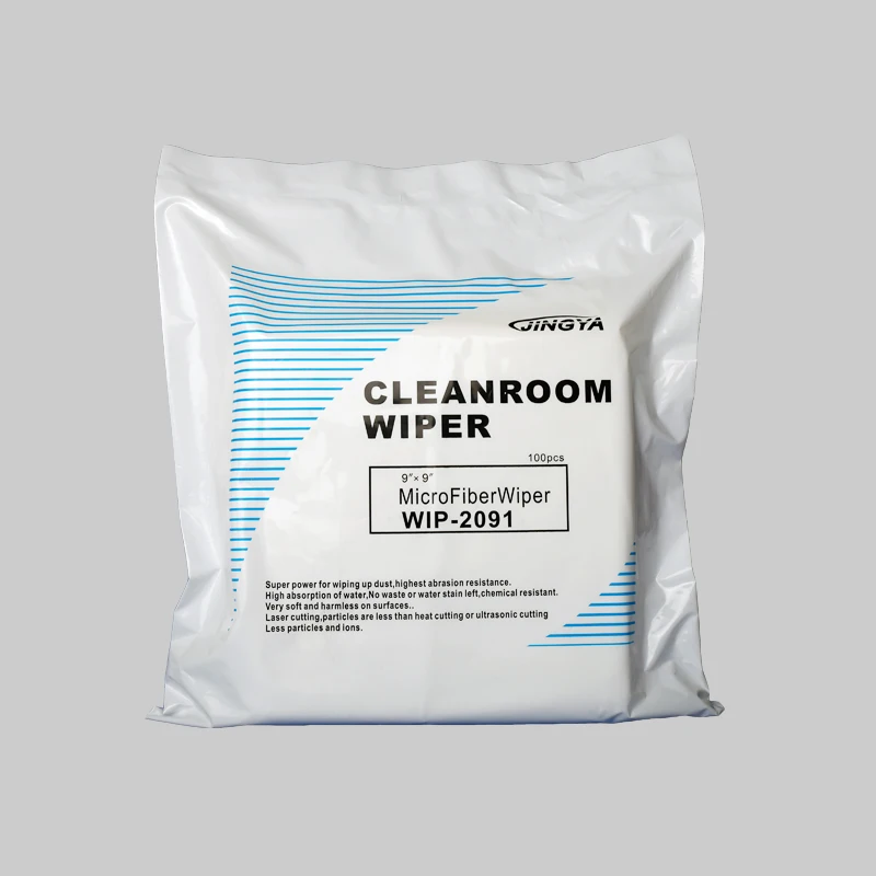 Disposable Electrostatic Dust Removal Mop Paper Hot Sale Class 100 Lint Free Cleanroom Microfiber Cloth