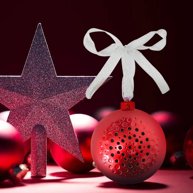 Christmas Small Ball Speaker/ Hanging Ball Speaker/ Christmas Ball Speaker