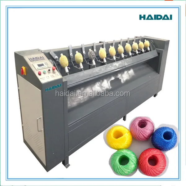 Шпагат шар уиндер pp связывая шпагат обмотки машины из китая фабрики
