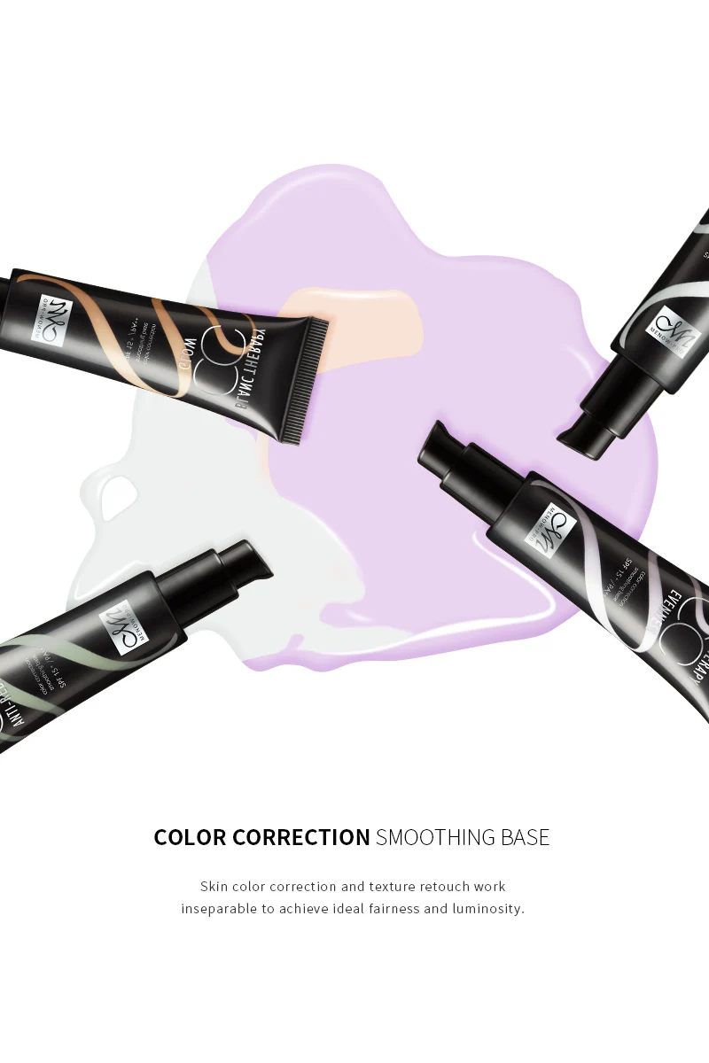 Menow Makeup F604 Waterproof Foundation Sunscreen CC Cream Tube