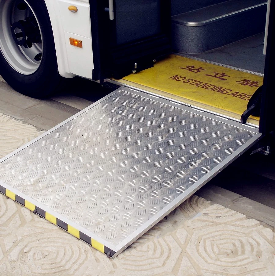 CE Wheelchair Ramp Used for City Bus Bus Ramps for disabled