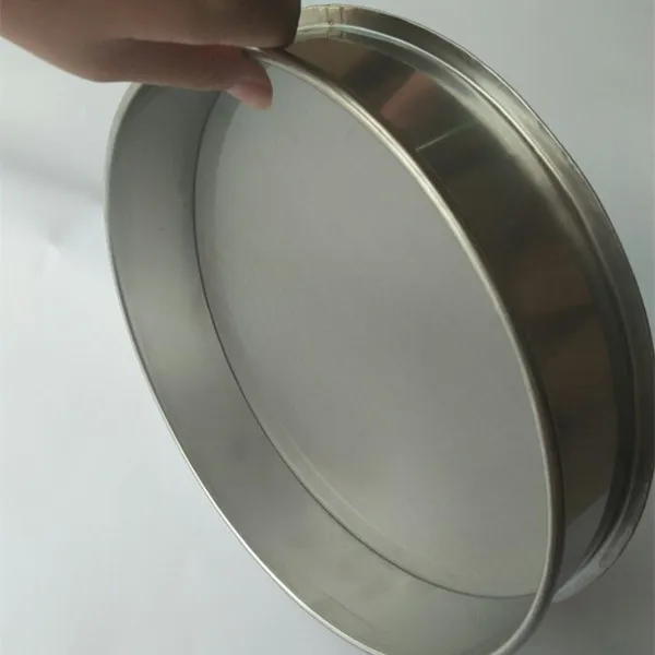 Ultra fine 100 200 Micron Stainless Steel Flour wire filter mesh Test Sieve
