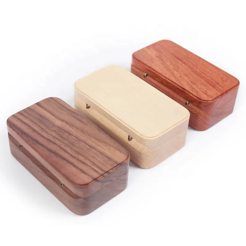 Romantic And Beautiful Wooden Ring Box Music Box