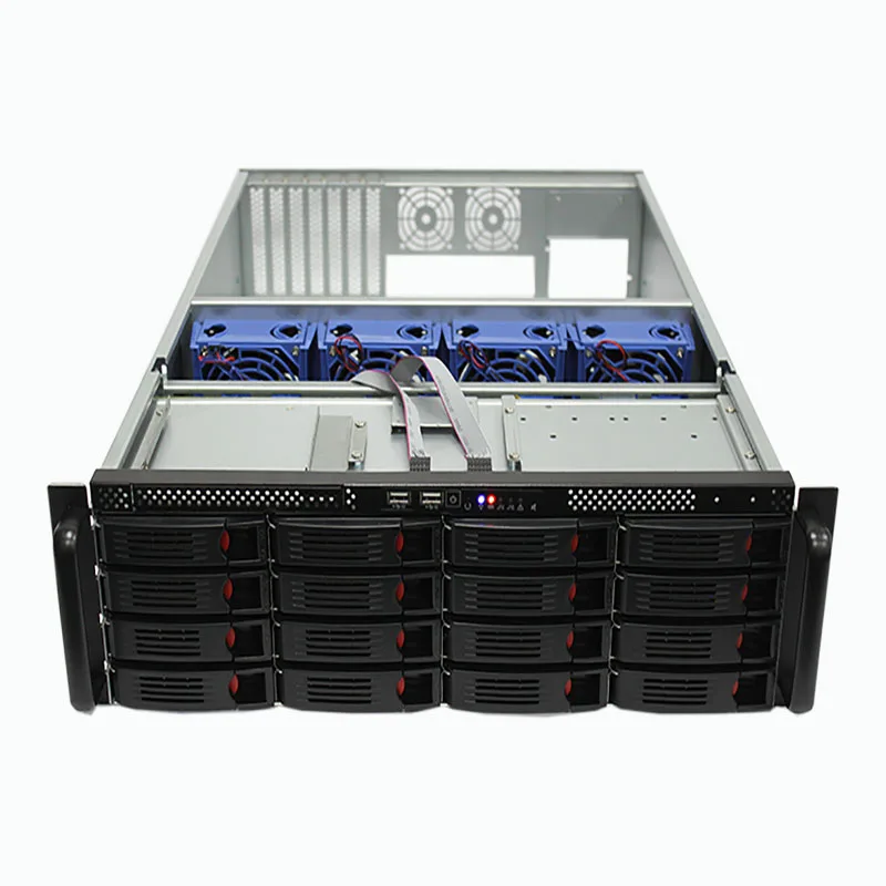 3U server case with 16 hot swap bays server chassis data storage for office use