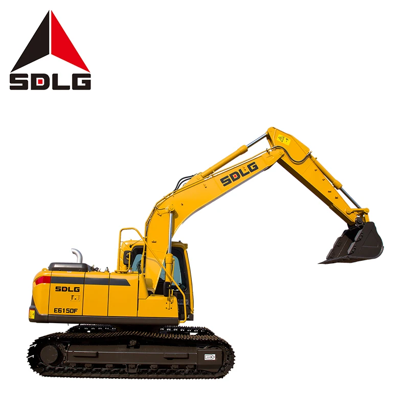 SDLG E6150F земляных работ 14 тонн 15 Гусеничный мини-экскаватор 0.52m3 ведра небольшие дешевые цены тонный экскаватор для продажи