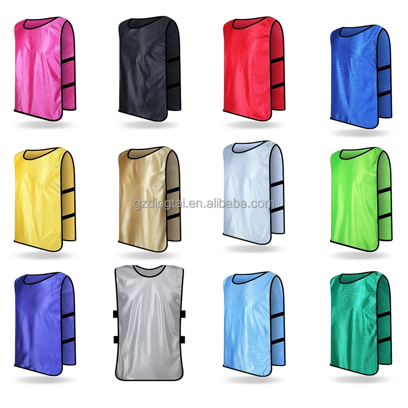 bib with number,sublimation custom soccer vests,training scrimmage vest