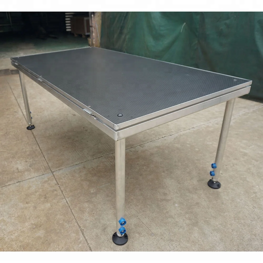 Folding table dj Mobile Rental Stage for Events