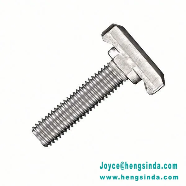 low price factory make t head bolt,stainless steel t bolt clamp,standard size t bolt fastenal