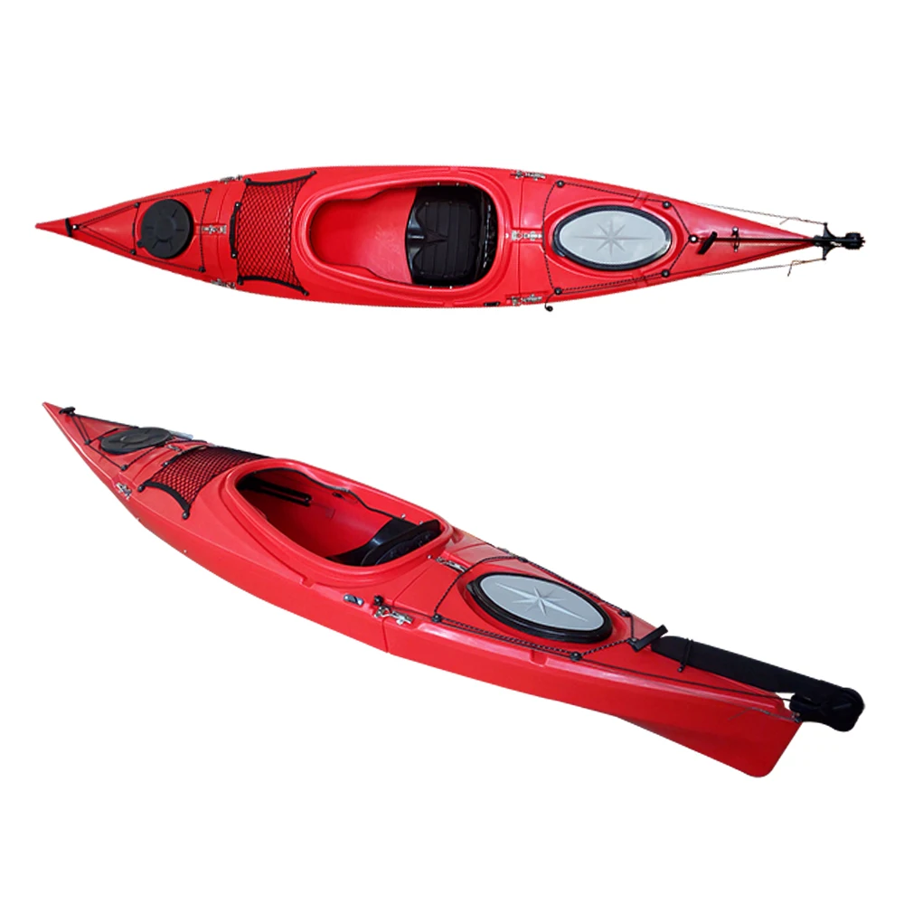JFM GK32 New 3 Section Detachable Kayaking Single Sea Kayak Canoe Ocean Kayak