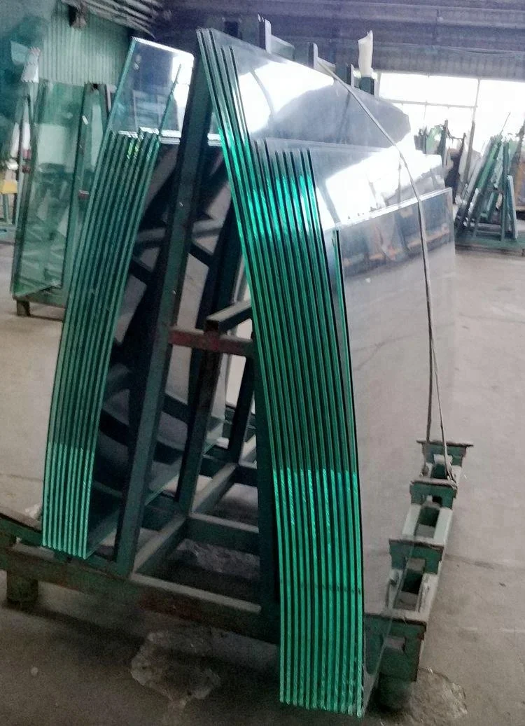 WHOLESALE PRICE HOT BENDING TEMPERED GLASS FOR BUILDING STAIR