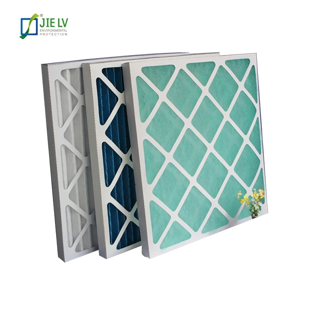 G4 Cardboard Frame Panel Filter pre filter for for air conditioning system